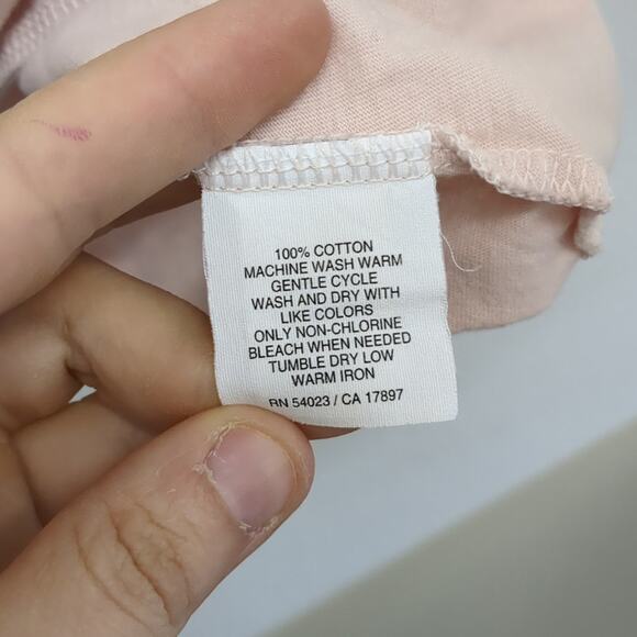 Old Navy Pink tiered Tank Top with Chic Design size XL - Picture 4 of 6